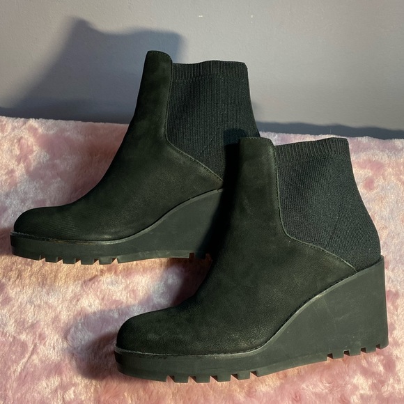 Eileen Fisher Adele Wedge Bootie - Picture 4 of 10
